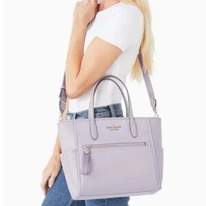 Kate Spade Chelsea the little better nylo Lavender Tote Bag in Lilac Moon